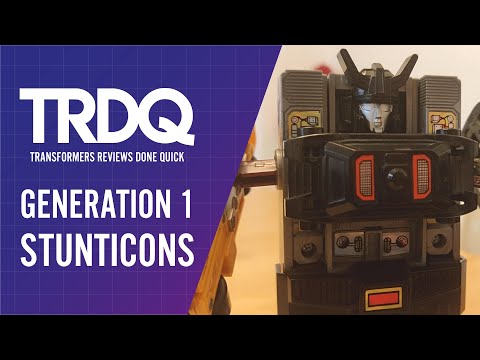 TRDQ: Transformers G1: Stunticons Review