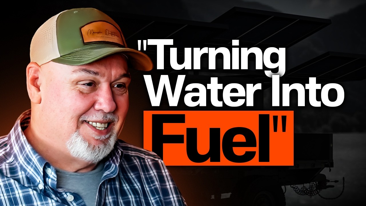 Turning Water Into Hydrogen for Military Drones & Backup Power | Rick Harlow