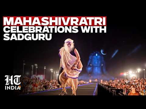 LIVE: Mahashivratri Celebration with Sadhguru | Isha foundation | Rajnath Singh | Devendra Fadnavis