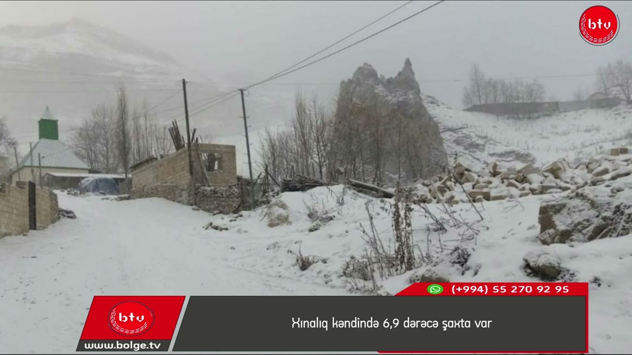 Qar yağacaq, yollar buz bağlayacaq - SABAHIN HAVASI