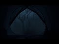 Overnight In A Tent Heavy Thunder And Rain Sounds Over The Tent