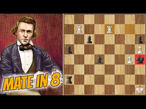 Mate in 8, But Really it's Instant  || Barnes vs Morphy (1858)