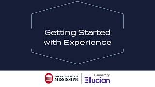 Getting Started with Experience