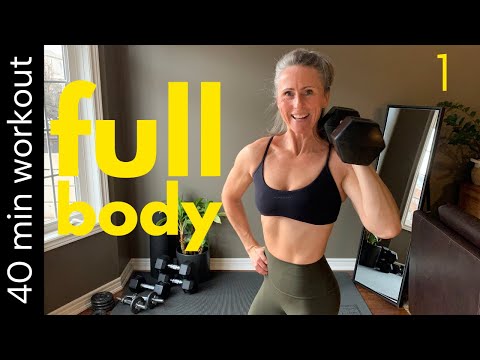 Muscle building DUMBBELL WORKOUT - 40 min full body