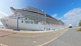 Msc Splendida 7 days Mediterranean Cruise visiting Italy  France and Spain @mscfriends 