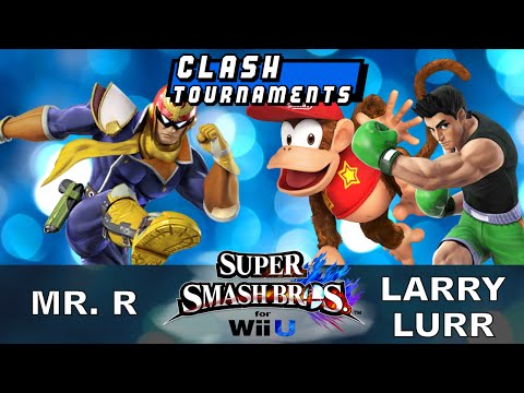 CLASH Invitational for Smash Wii U - Mr. R vs Larry Lurr - Pool A