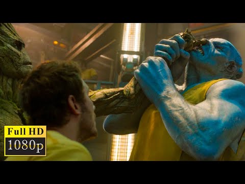 Guardians Of The Galaxy (2014) "This One Here's Our Booty!" Prison Scene || Best Movie Scene
