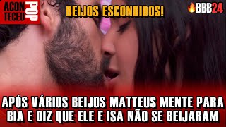 ISABELLE E MATTEUS BEIJAM MUITO ESCONDIDO DURANTE A FESTA! DEPOIS ELE NEGA PARA BEATRIZ!