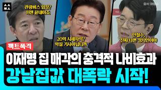 Gangnam apartment prices plummet as soon as Lee Jae-myung sells his house! The real reason Ahn Ch...