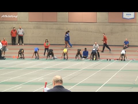 2014 Martlet Classic: B Final men 60 meter dash