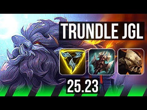 TRUNDLE vs ORNN (JGL) | 41k DMG, Dominating | NA Master | 25.23