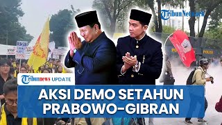 Demo BEM SI di Patung Kuda Bawa 8 Tuntutan, Soroti Setahun Pemerintahan Prabowo-Gibran