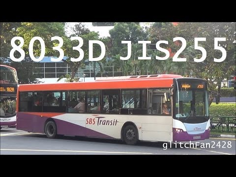 [SBST] Scania K230UB Demonstrator SBS8033D Jurong Industrial Service 255