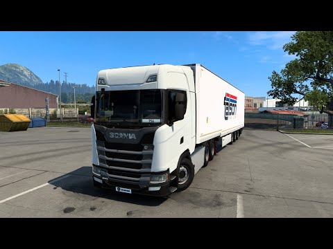 ETS2 1.43 | Scania S520 | from Rotterdam to Liverpool with pet food