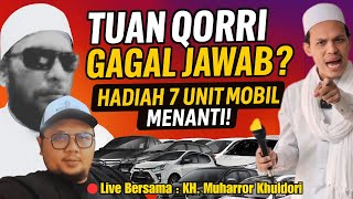 Download lagu 🔴[LIVE]#222 | Hadiah Mobil & Sertifikat Tanah: KH Muharror Uji Keaslian Nasab Baalwi ke Tuan Qori‼️ mp3