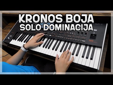 KRONOS BOJA SOLO DOMINACIJA // MARKO MX  - Bass I Kontra - KORG Pa4x!