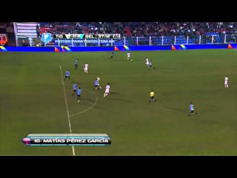 Gol Pérez García Tigre 2 Belgrano 1 Fecha 17 Final 2014