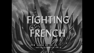 WORLD WAR II ARMY NAVY SCREEN MAGAZINE  FREE FRENCH ARMY & NAVY 53804