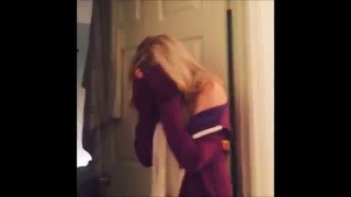 Eliza Taylor - She getting scared