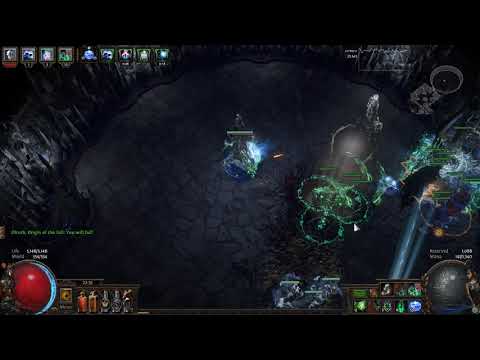 PoE Expedition Final Boss - Olroth, Origin of the Fall boss fight