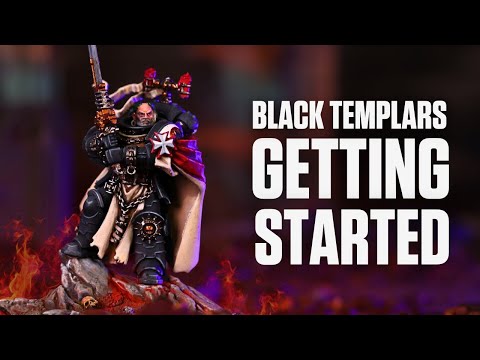 Get Started With Black Templars in Warhammer 40k!