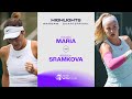 Tatjana Maria vs. Rebecca Sramkova | 2023 Warsaw Quarterfinal | WTA Match Highlights