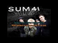 Sum 41 -  With Me (Karaoke)
