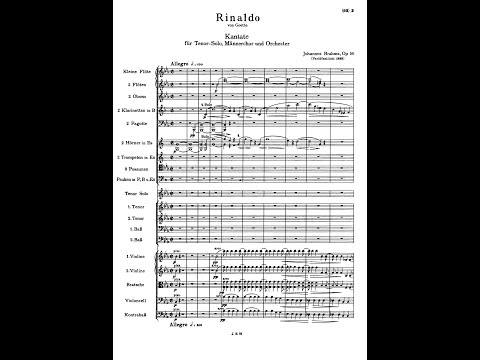 Johannes Brahms - Rinaldo, Op. 50