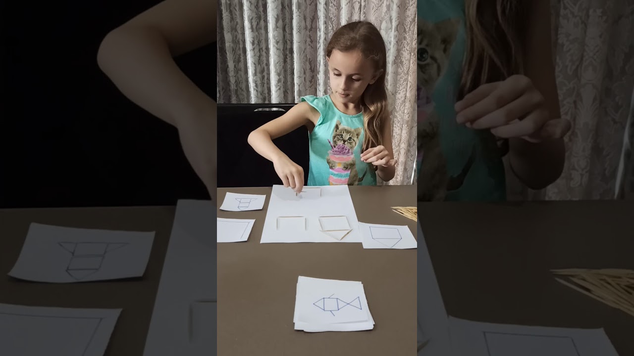 Desenhos com palito de dente