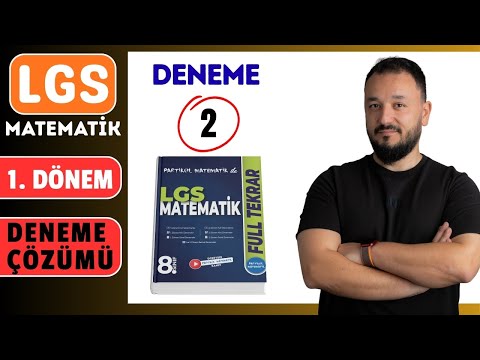 LGS Mathematics 1st Term Practice Test Solution - Part 2