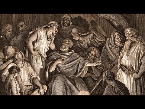 Why did Jesus rebuke Peter in Mark 8:33?