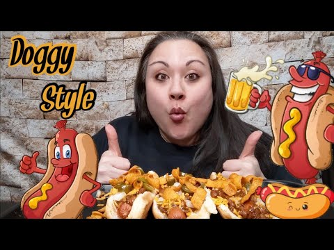 Doggy Style Mukbang |Spicy Chili Cheese Dogs