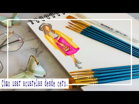 Cómo usar tus acuarelas desde cero