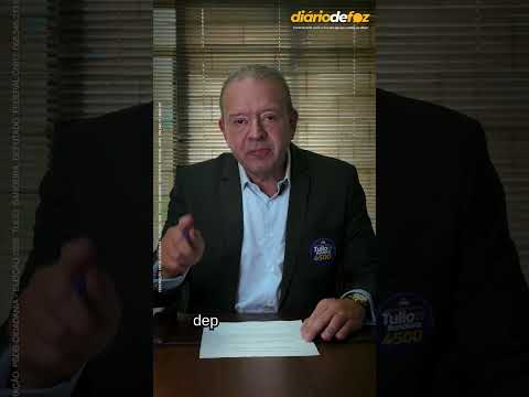 Túlio Bandeira é o segundo da série do Diário de Foz nas Eleições 2026