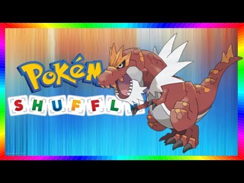 Pokemon Shuffle Mobile - Tyrantrum (NO ITEMS)