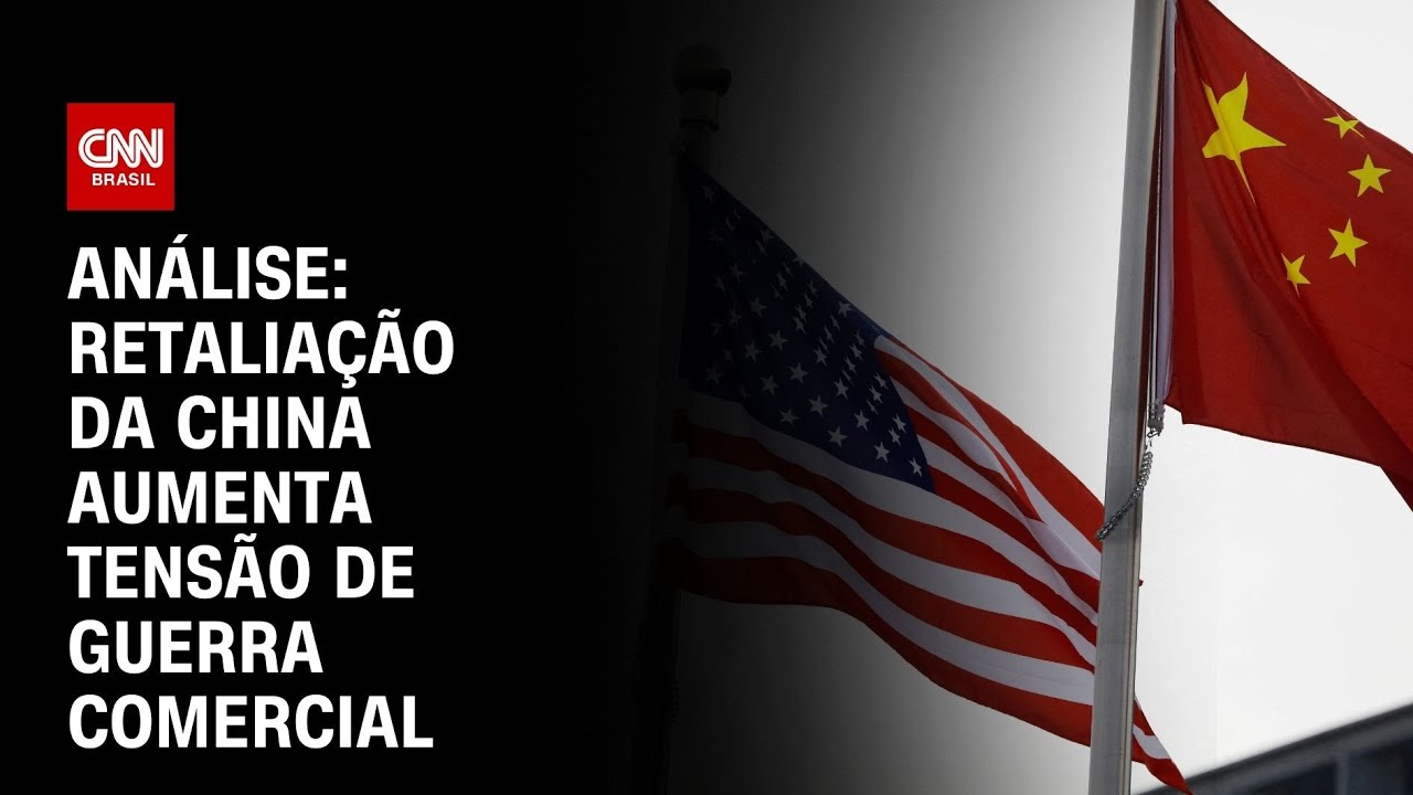 Análise: Retaliação da China aumenta tensão de guerra comercial | CNN NOVO DIA