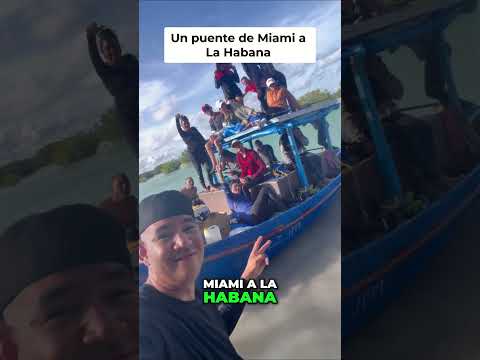 ¿Puente Miami-La Habana? ¡Imagina el Viaje! #shorts #turismo #vacaciones #playa #pesca #viajes