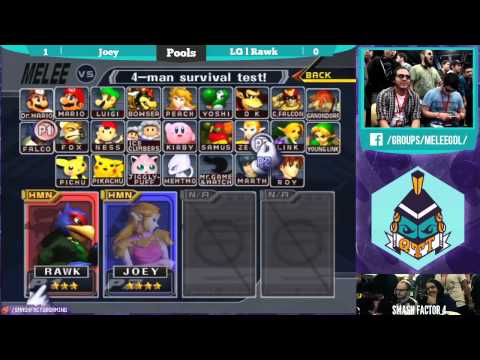 Smash Factor 4 - Pools - Joey vs. LG | Rawk