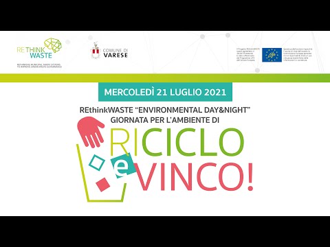 , title : 'Varese | Enviromental Day&Night - Webinar: Il KAYT (Know As You Throw) a Varese con Riciclo e Vinco'
