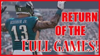 RETURN OF THE FULL GAMES!!  - Madden 16 Ultimate Team | MUT 16 PS4 Gameplay
