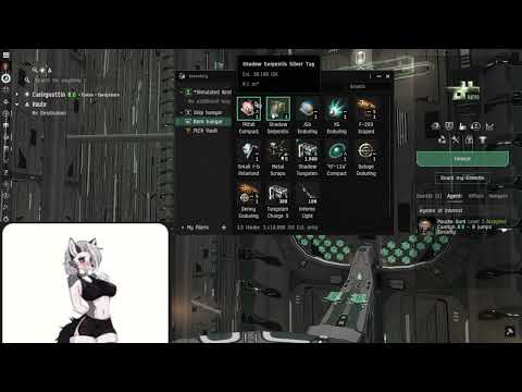 EVE Online - Loot Log - ep 1 - 3.4 mil from Serpentis Refuge in high sec (combat anomaly) (lucky)