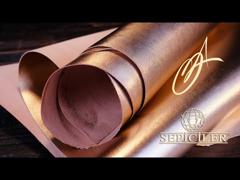 Sepici Leather - Rose Gold / Copper Veg Tan 3-4oz