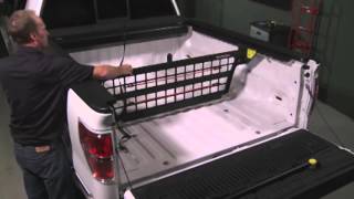 Cargo Manager  Rolling Truck Bed Divider - video thumbnail 2