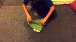 How to Quickly fold a tshirt