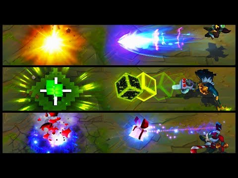 Final Boss Veigar vs Omega Squad vs Bad Santa Legendary vs Epic Skins Comparison (LoL)