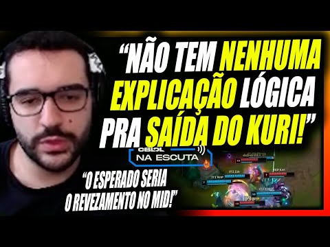 TAKESHI REACT NA ESCUTA "Respeita meu Poppy, p$%@!" | Na Escuta: CBLOL 2023: 1ª Etapa (Rodada 10)