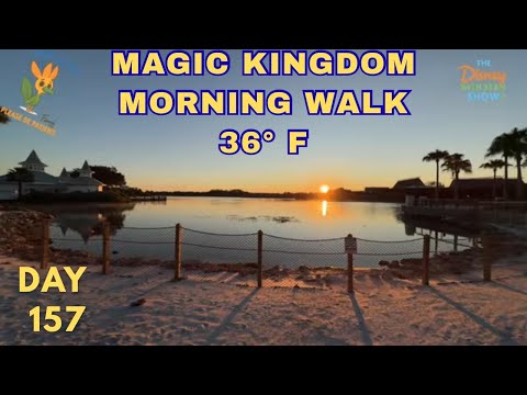 🔴 LIVE: Morning — Calm Disney World Walk & Opening Show | Day 157 | #TDWSS