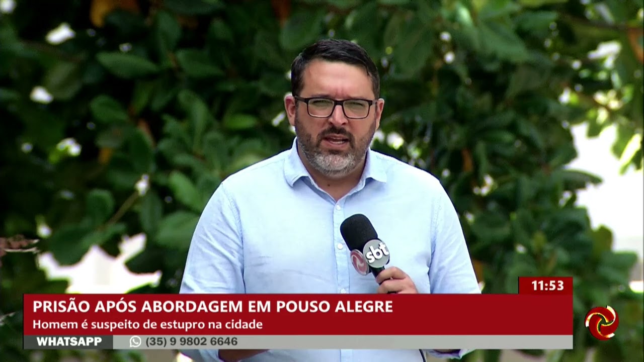 Suspeito de estupro é preso em Pouso Alegre