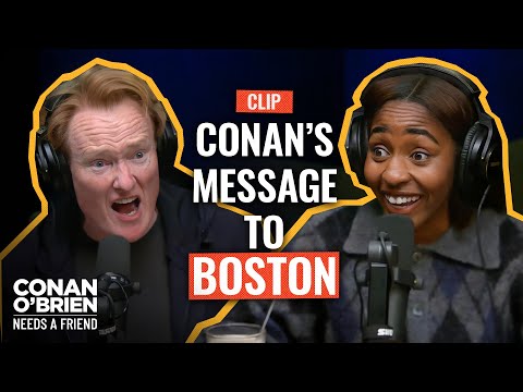 柯南希望在波士頓設立 "柯南-奧布萊恩日" (Feat. Ayo Edebiri) | 柯南-奧布萊恩需要朋友 (Conan Wants A “Conan O’Brien Day” In Boston (Feat. Ayo Edebiri) | Conan O'Brien Needs A Friend)