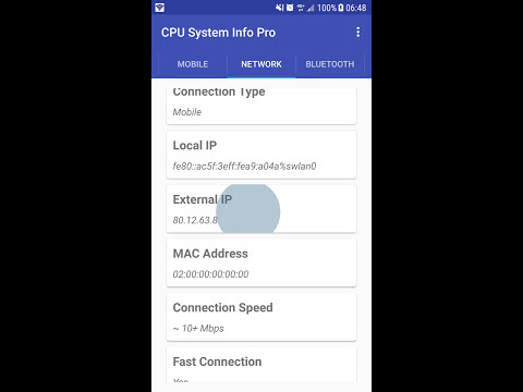 Get your real IP Address on an Android device